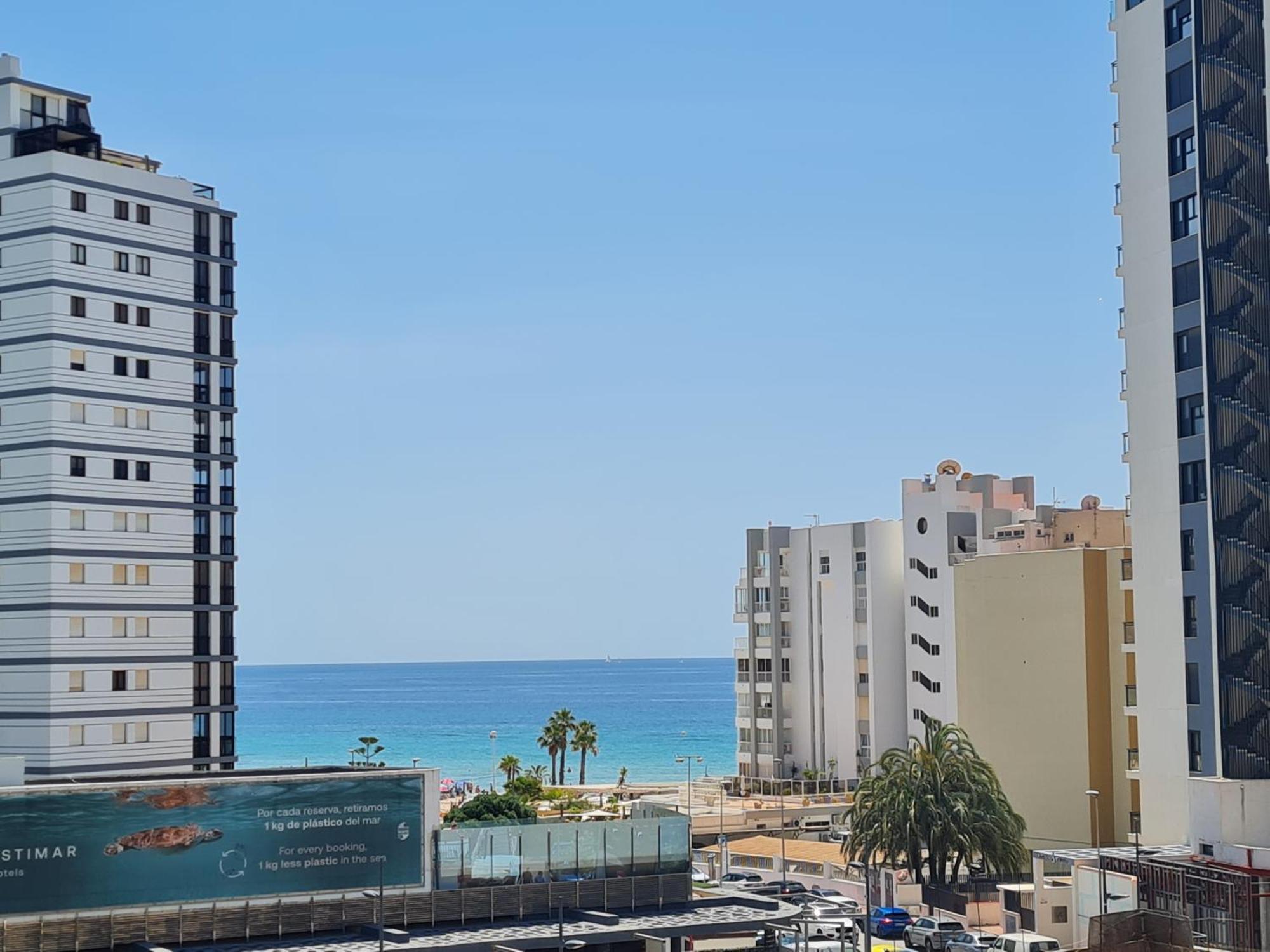 Apartamento Heavenly Nest With Sea View Calpe Exterior foto